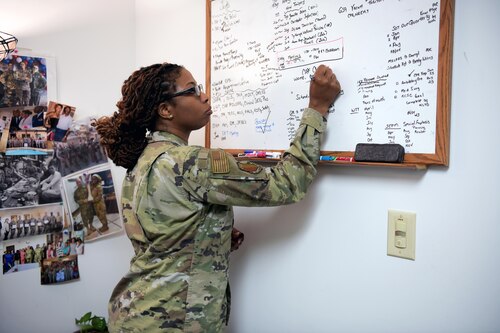 Airman standing