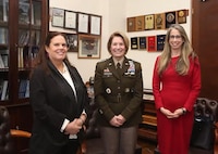 The commander of U.S. Southern Command, U.S. Army Gen. Laura Richardson, meets with Chilean Minister of Defense Maya Fernández Allende to discuss security cooperation.