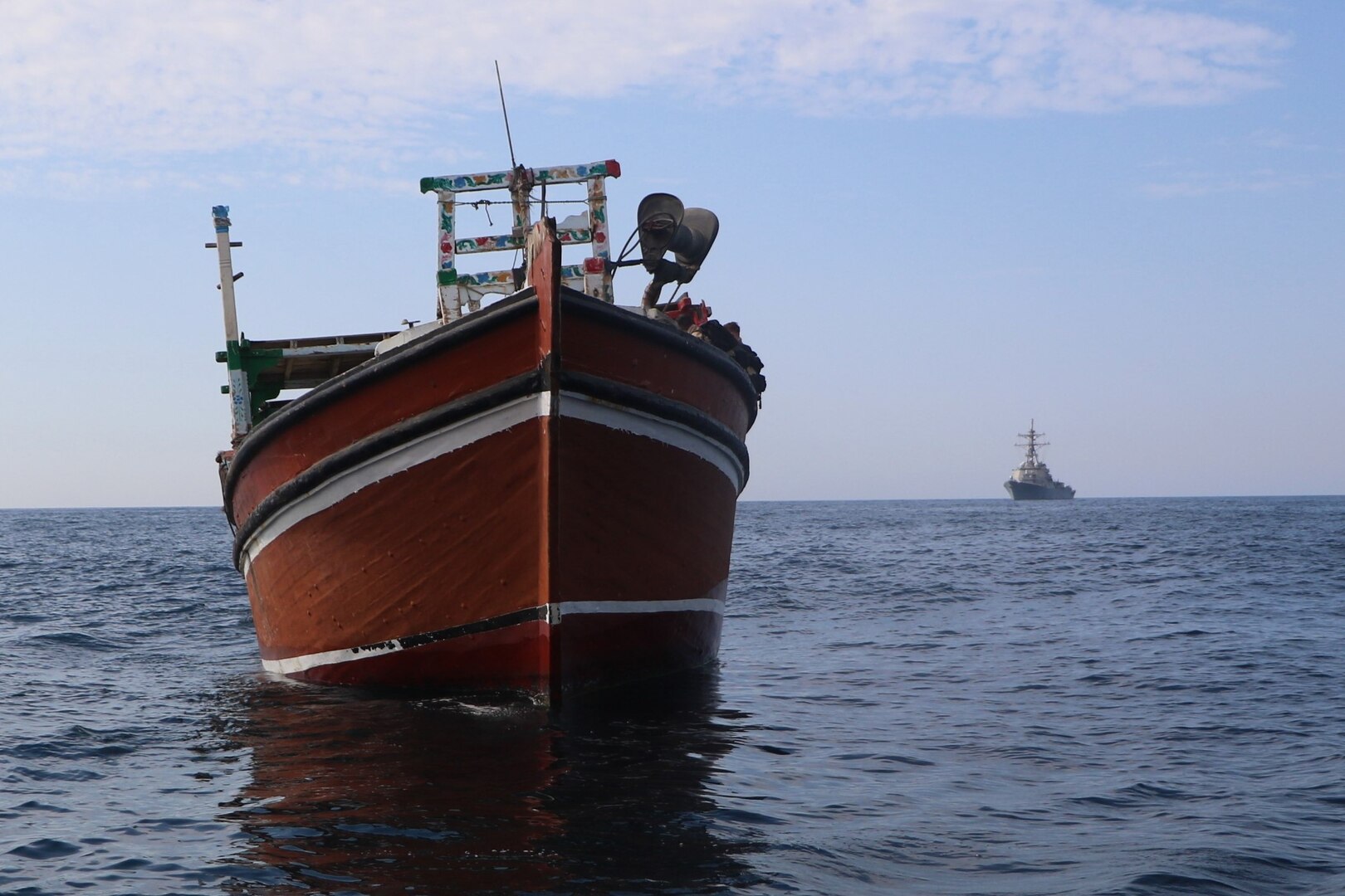 U.S. Navy Ship Patrolling Middle East Seizes $42 Million in Drugs