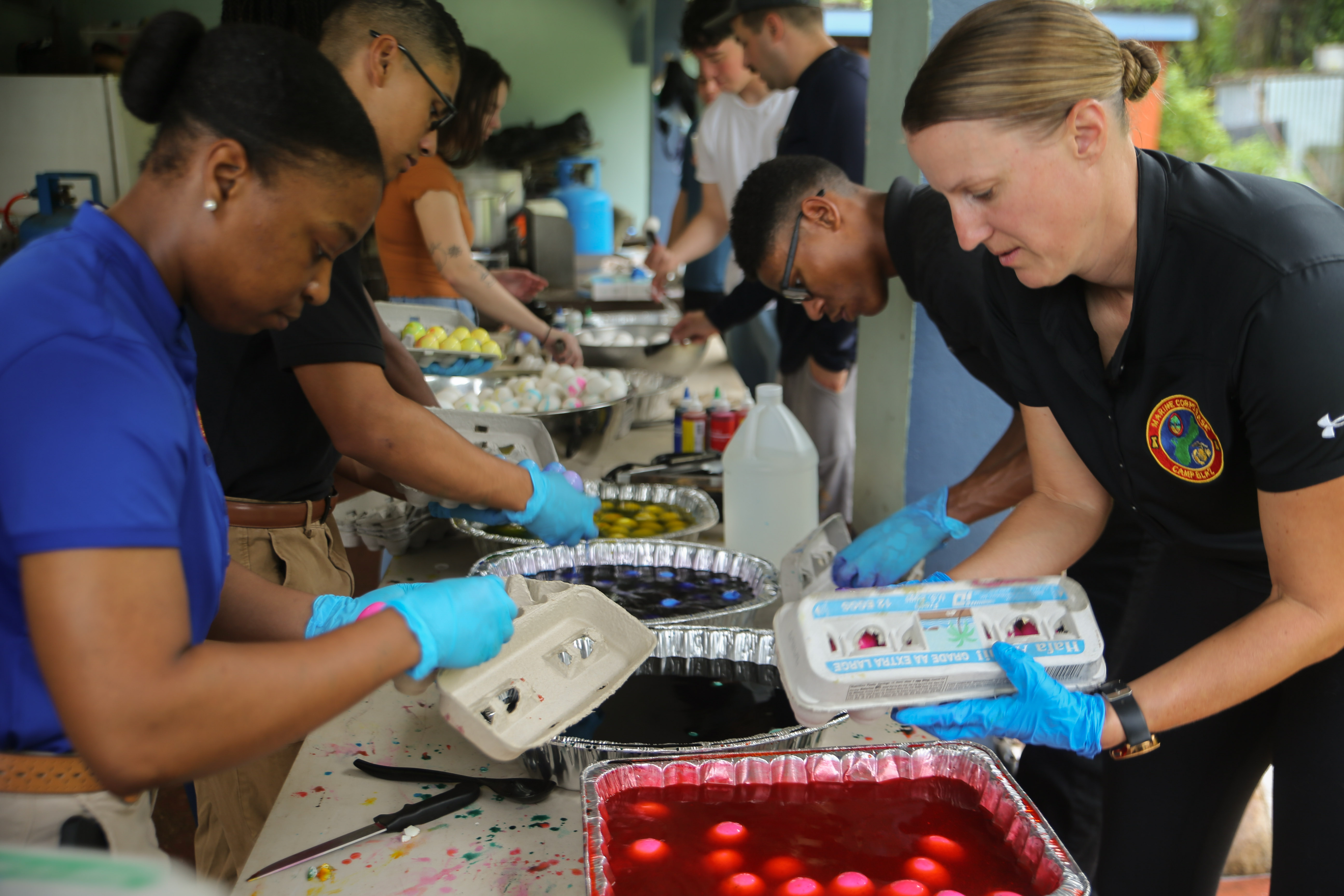 Photo of volunteer event
