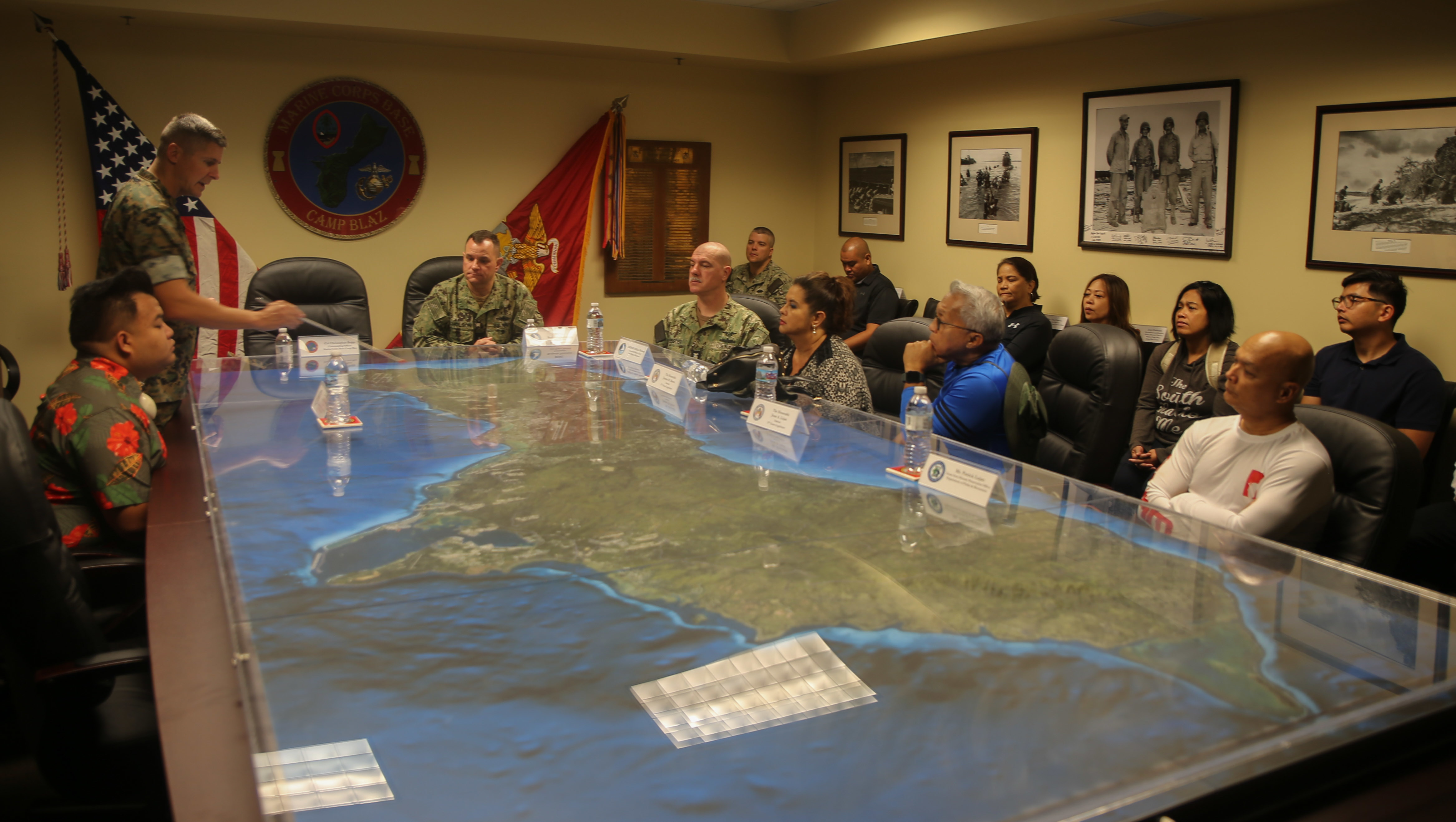 Photo of Guam 37th Legislature visit