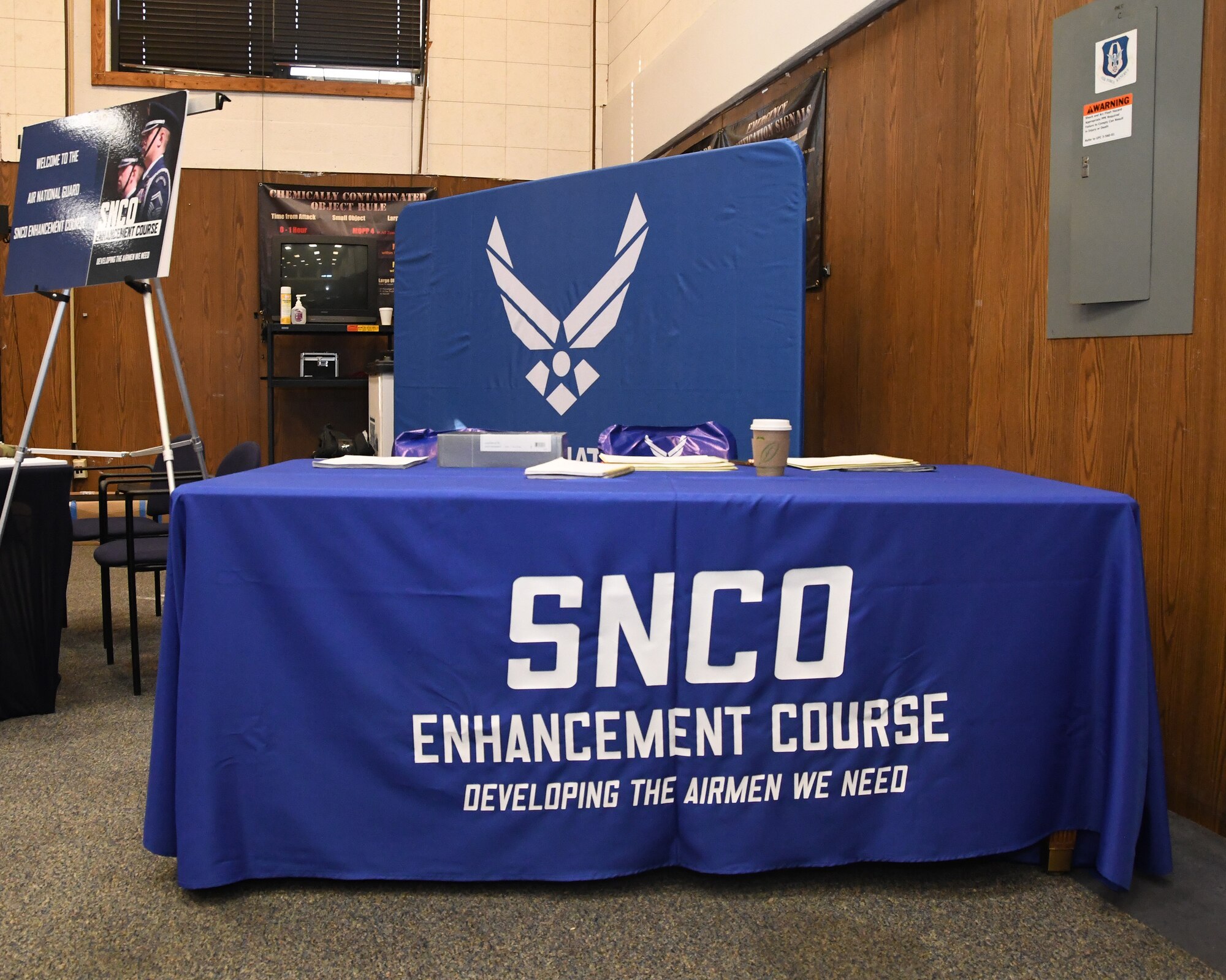 The Air National Guard’s Senior Noncommissioned Officer Enhancement Course was held at the 459th ARW. The course provides an opportunity for senior NCOs to better understand their roles and responsibilities as current and future leaders regarding ANG matters and Total Force associated issues and concerns. This is the first time Reservists attended the course.
