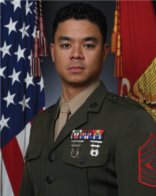INSPECTOR-INSTRUCTOR FIRST SERGEANT
HEADQUARTERS COMPANY, 25TH MARINE REGIMENT