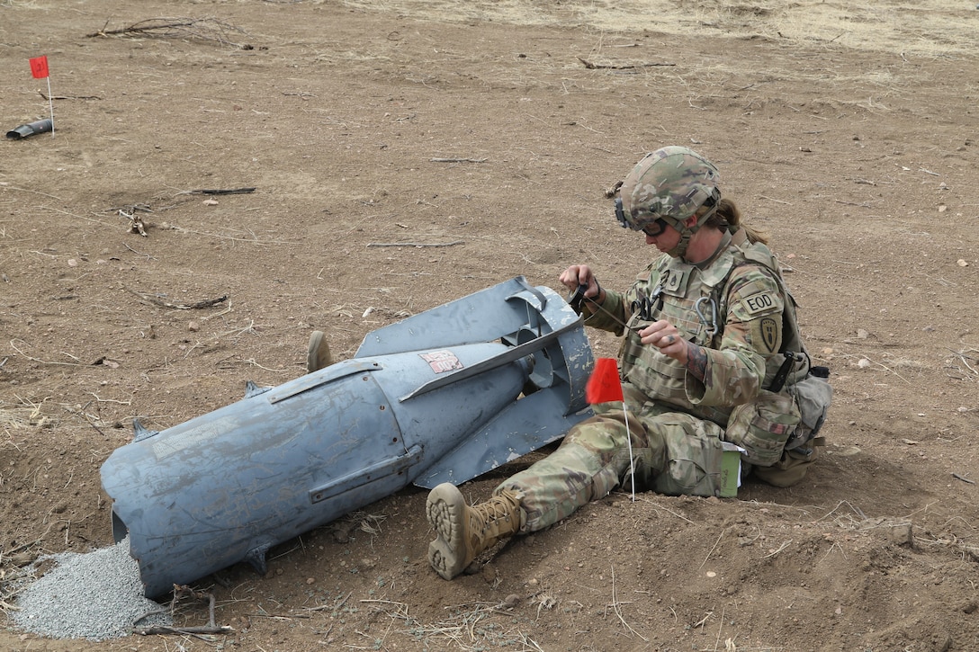 Fort Bliss, Texas-based EOD team wins Army-wide EOD competition on Fort Carson