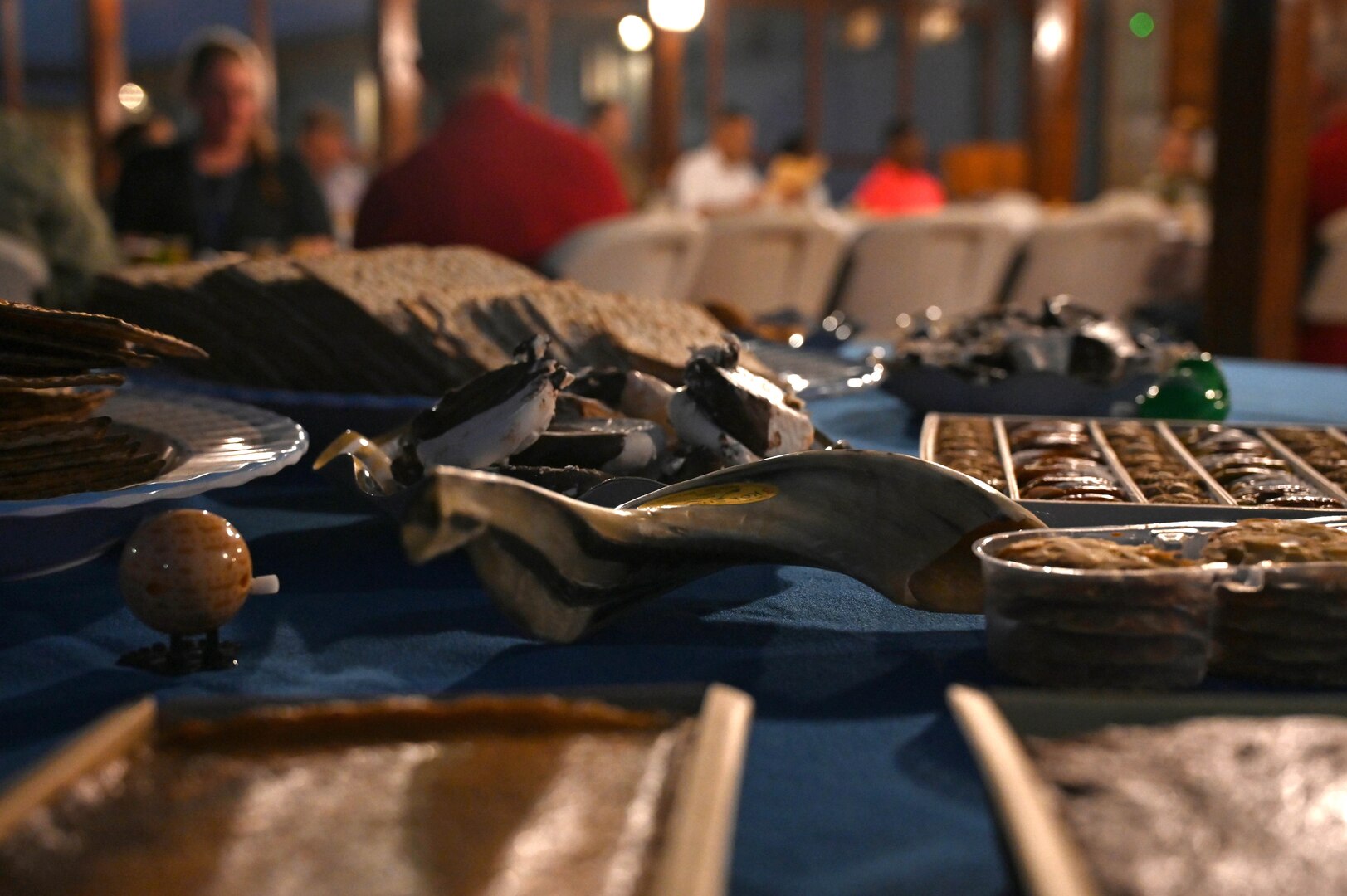 religious items displayed on table