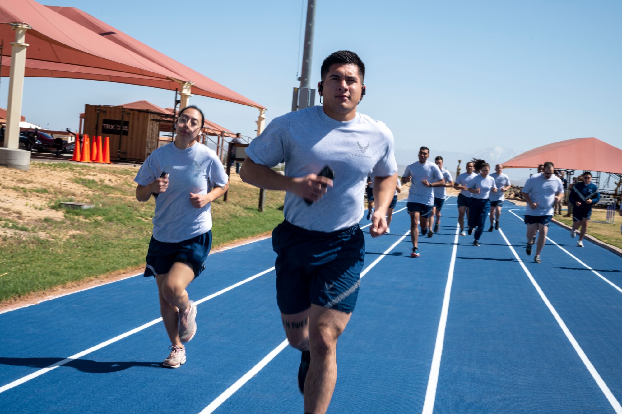 During the months of September and October, the Department of the Air Force Civilian Health Promotion Services is challenging personnel to get fit by making healthy changes to their lifestyle through nutrition and physical activity.