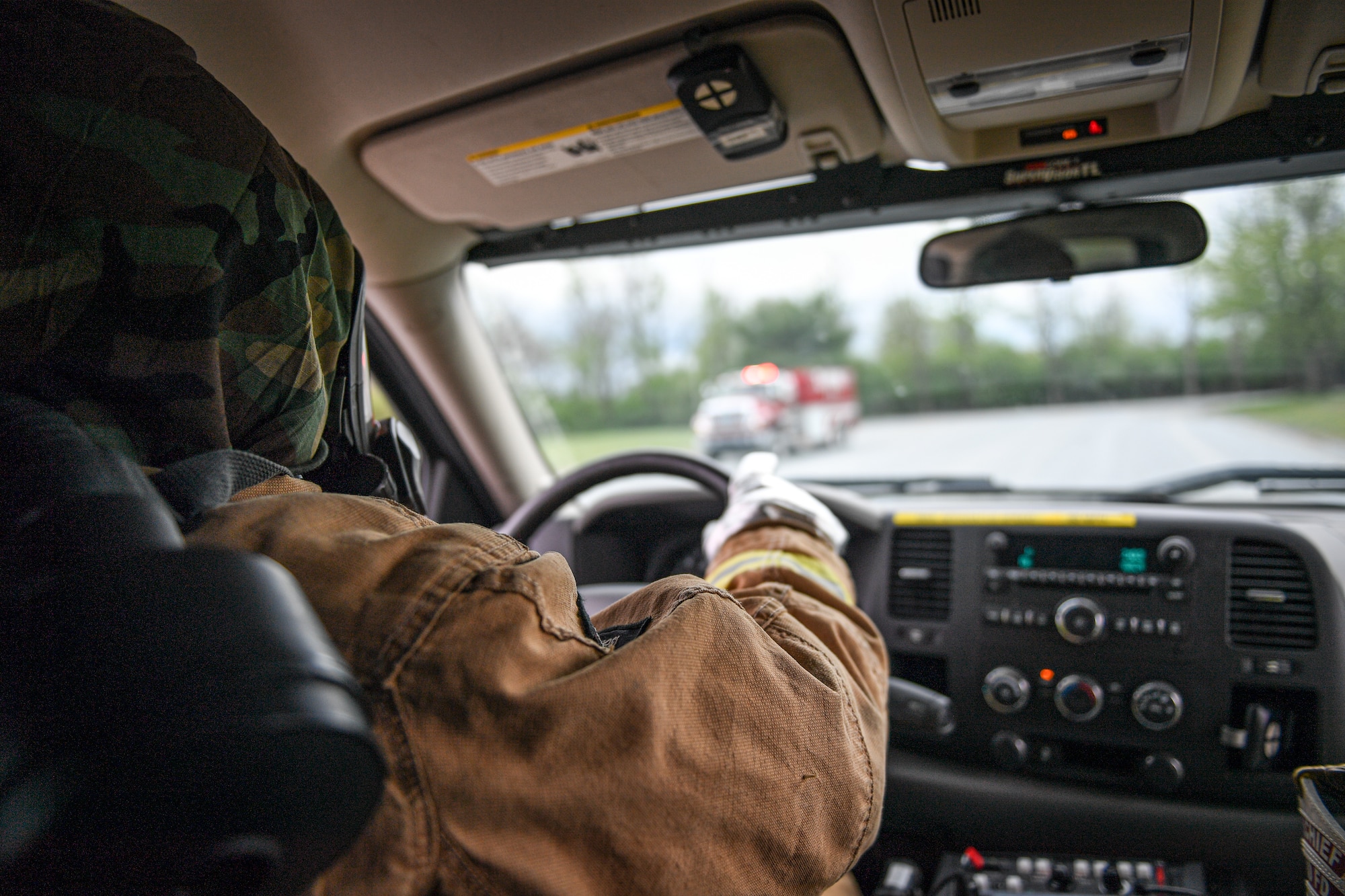 Airmen from the 193rd Special Operations Wing don their mission-oriented protective posture gear, during chemical, biological, radiological, and nuclear training at Fort Indiantown Gap, Pennsylvania, April 15, 2023.