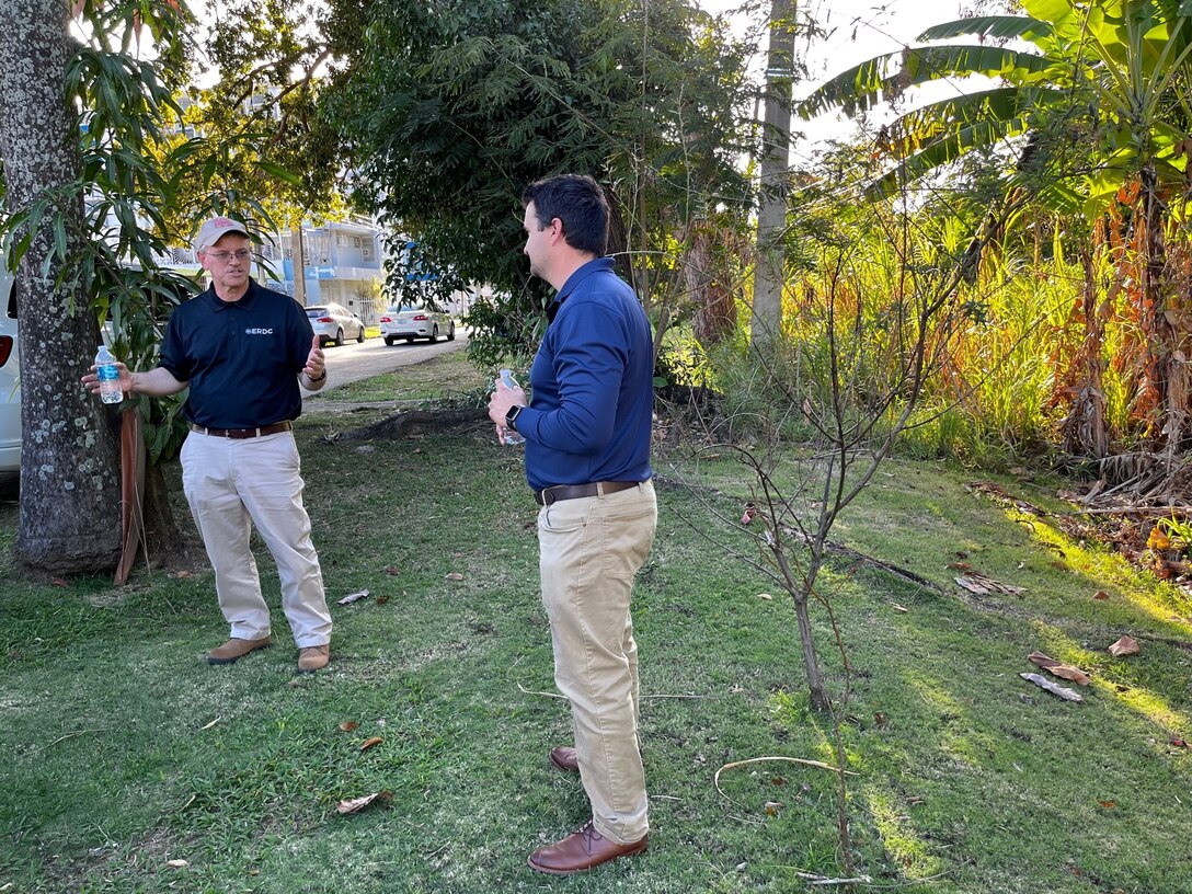 Members of the USACE, Jacksonville District, Puerto Rico Integrated Project Office received Dr. David W. Pittman, Director of the US Army Engineer Research and Development Center (ERDC) as well as representatives of its seven laboratories on March 30, 2023.