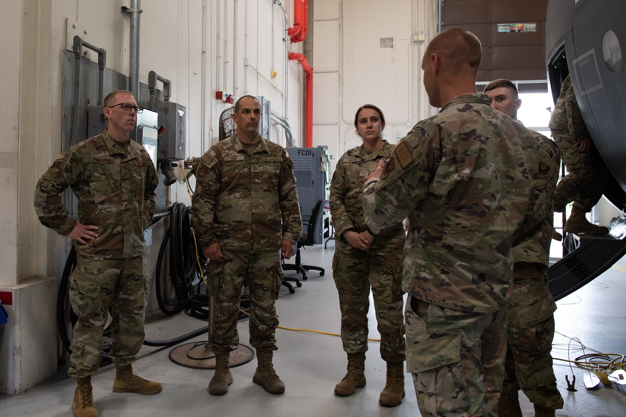 The 193rd Special Operations Wing enlisted council hosted an MC-130J Commando II familiarization tour April 15, 2023 in Middletown, Pennsylvania.