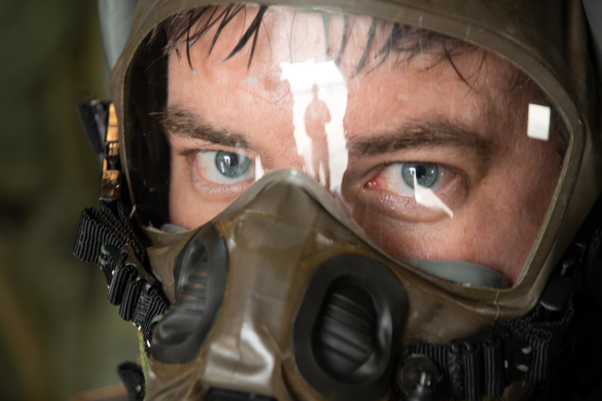 193rd Special Operations Wing Airmen participate in a Chemical, Biological, Radiological, and Nuclear training scenario April 16, 2023 in Middletown Pennsylvania.