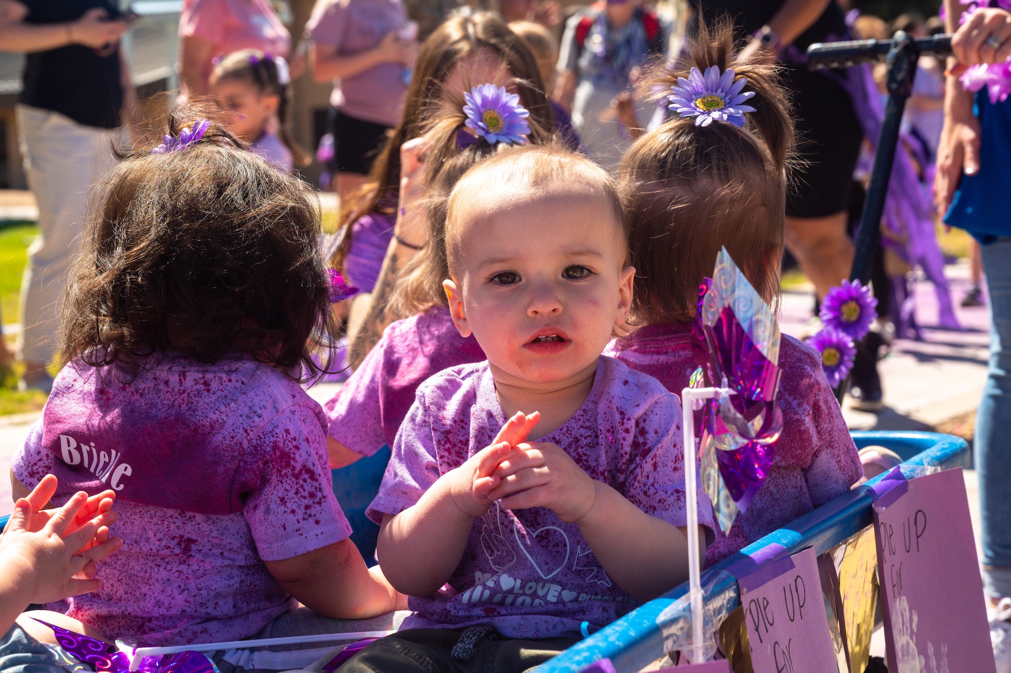 Luke CDC hosts Purple Up parade > 505th Command and Control Wing