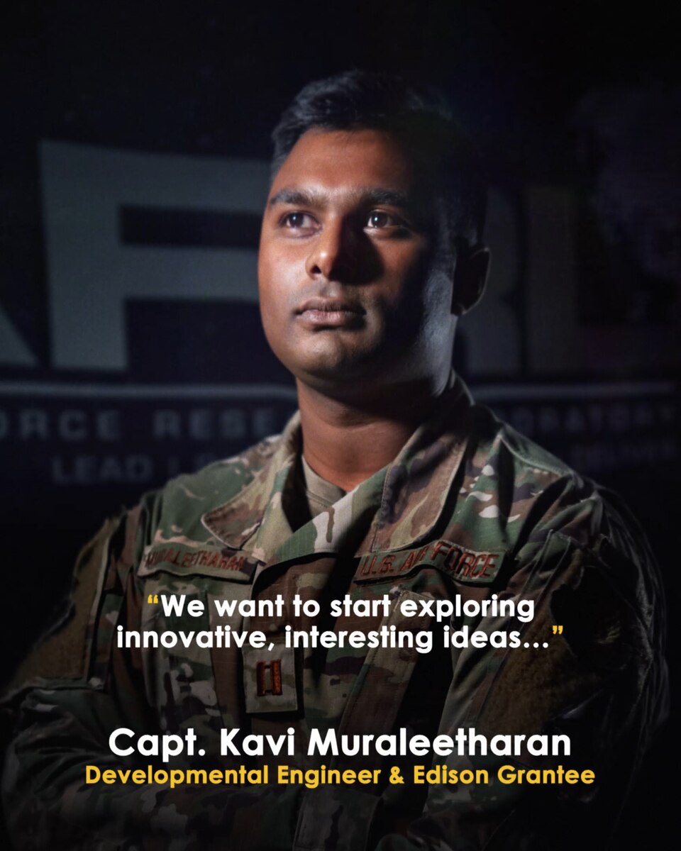 U.S. Air Force Capt. Kavi Muraleetharan, Air Force Research Laboratory