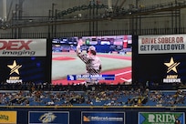 Army Reserve birthday at the ballpark