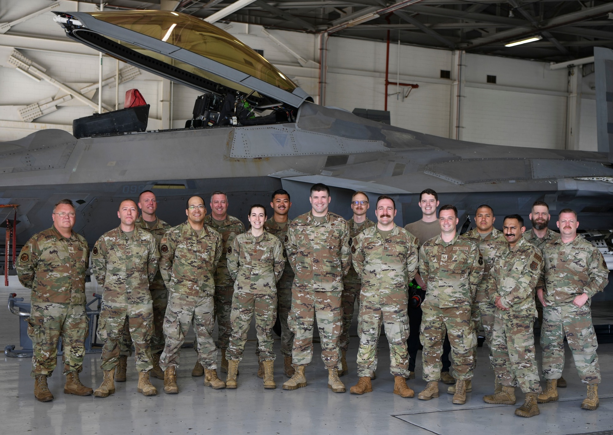 477th Maintainers Group Photo during their Annual Tour to Joint Base Pearl Harbor–Hickam, Hawaii.