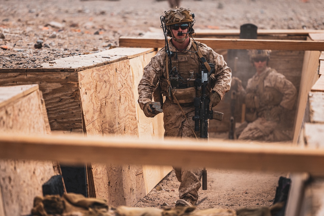 US Marines participate in training exercises