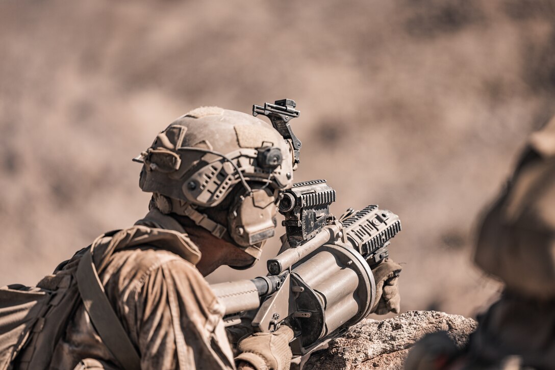 US Marines participate in training exercises