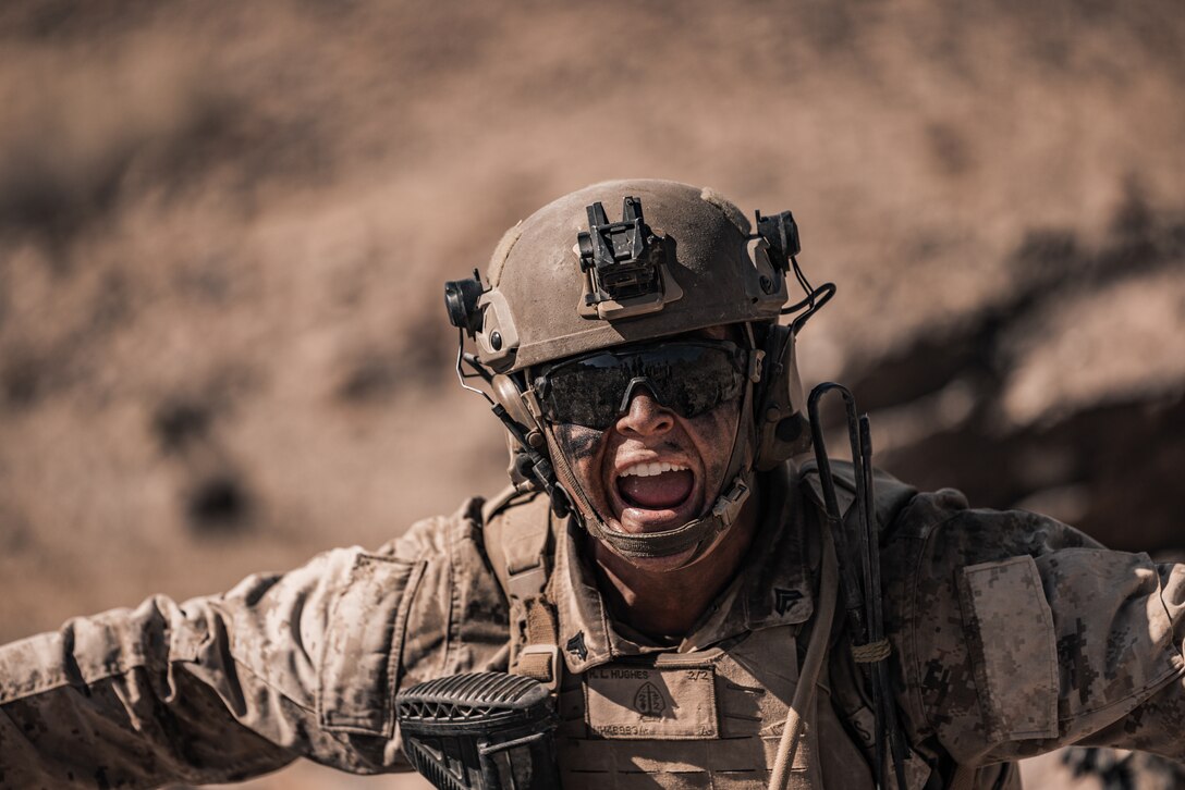 US Marines participate in training exercises