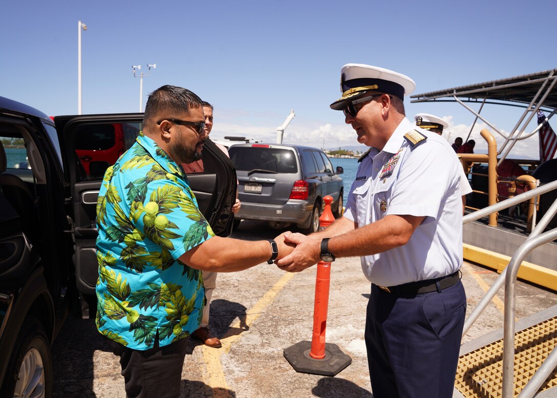 The Nauru President and his delegation visited United States Department of Defense agencies including the United States Indo-Pacific Command in addition to meeting with members from the East-West Center and the The Daniel K. Inouye Asia-Pacific Center for Security Studies during their 5-day visit.