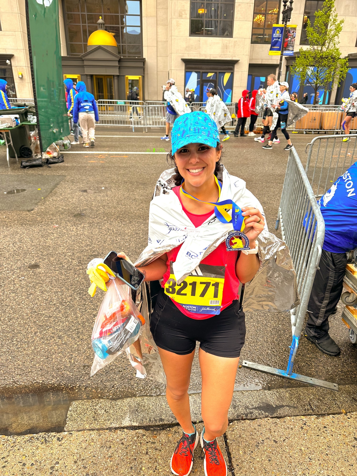 Image of Boston Marathon runner