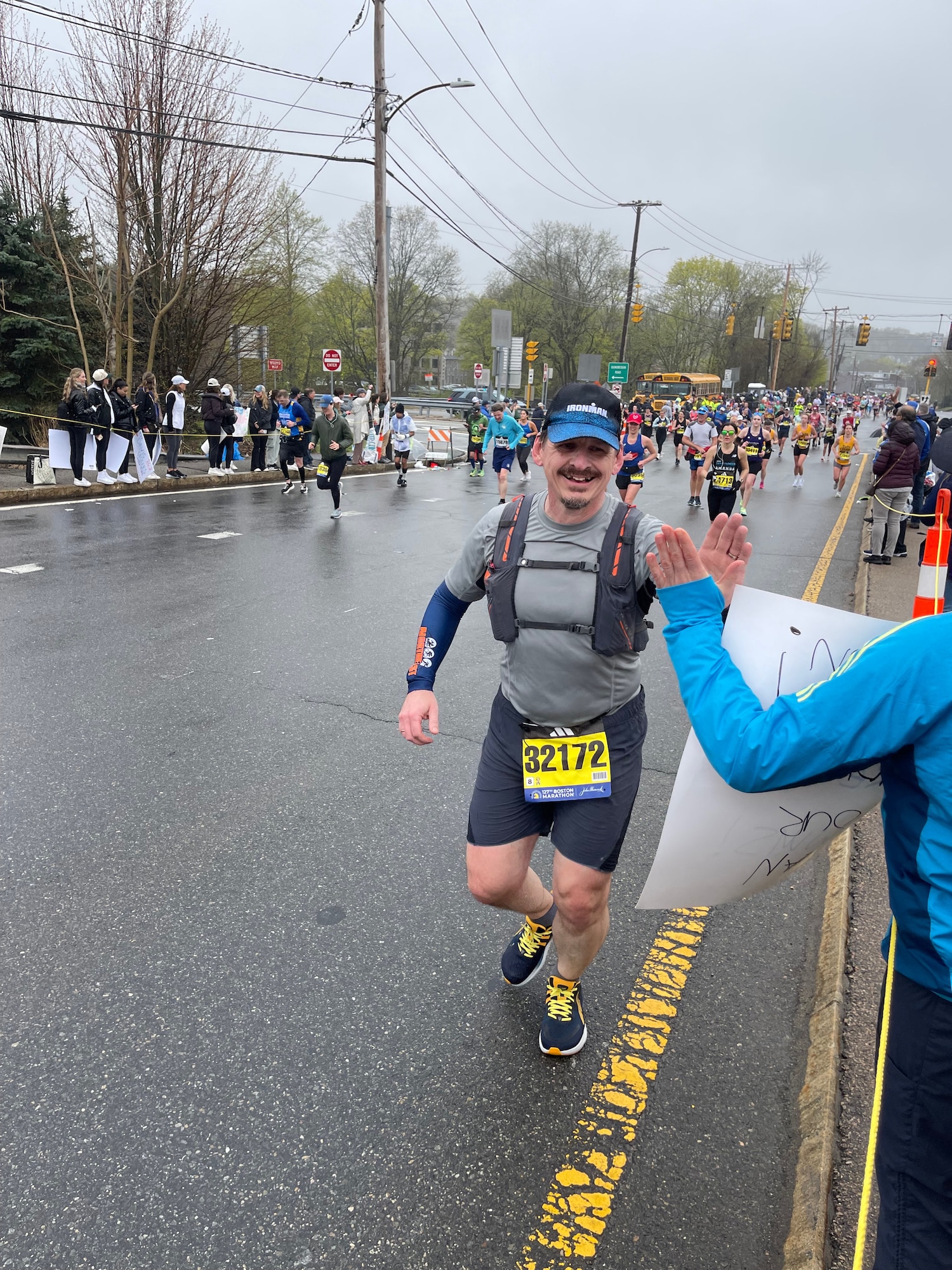 Image of Boston Marathon runner