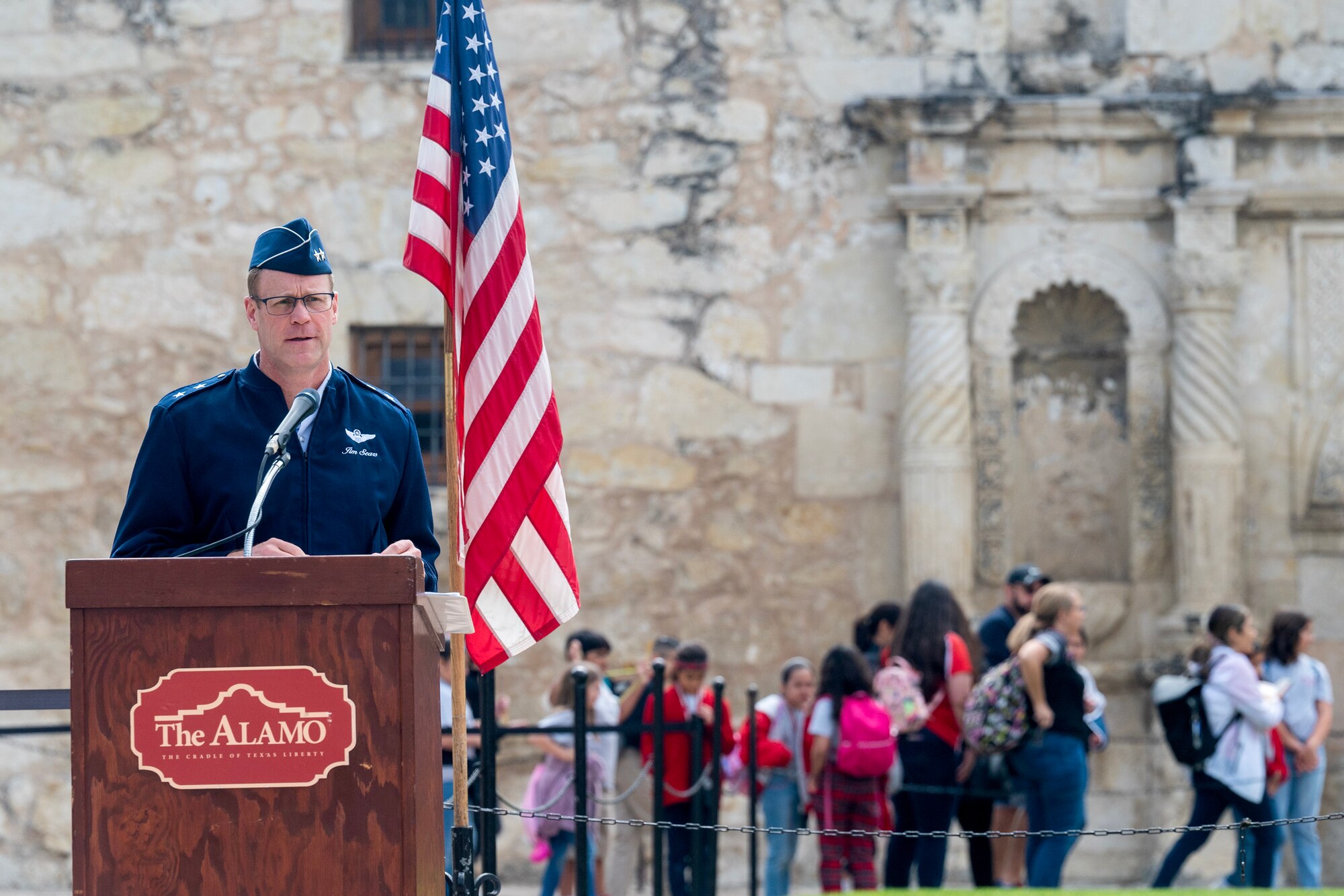 Air Force day at the Alamo