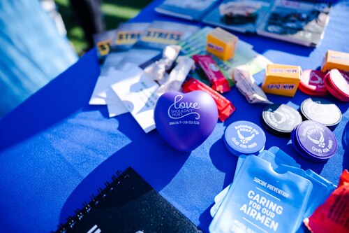 SAPR promo material on a tabletop
