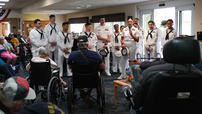 Fleet Week Nursing Home Visit