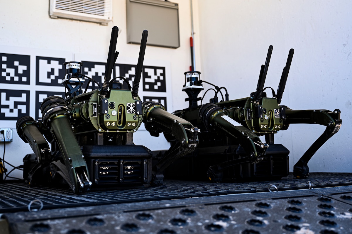 49th SFS unveils newest robotic companions. > Holloman Air Force