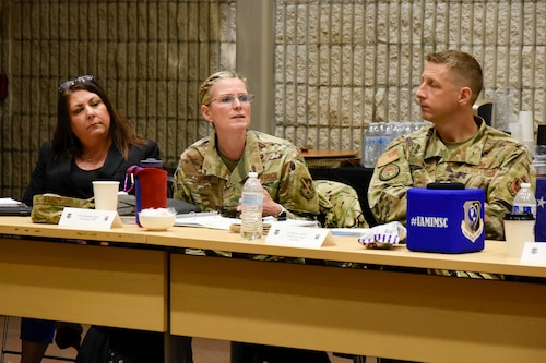 Joint base commanders collaborating