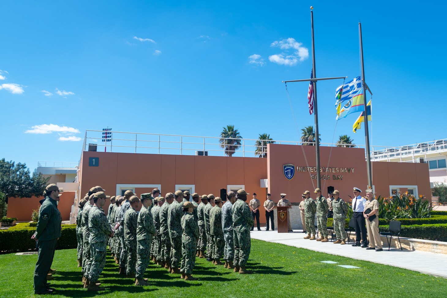 NAVAL SUPPORT ACTIVITY SOUDA BAY, Greece (March 29, 2023) Naval Support Activity Souda Bay holds a National Vietnam War Veterans Day commemoration ceremony on March 29, 2023.