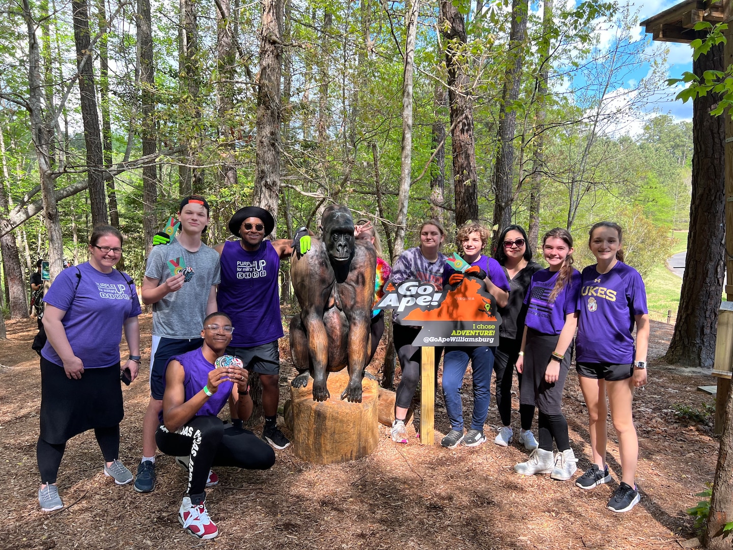 Virginia National Guard Teen Panel celebrates Month of the Military Child