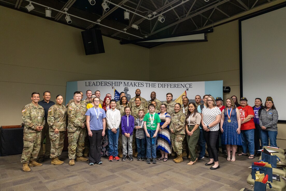 All recognized 1st Theater Sustainment Command Volunteers