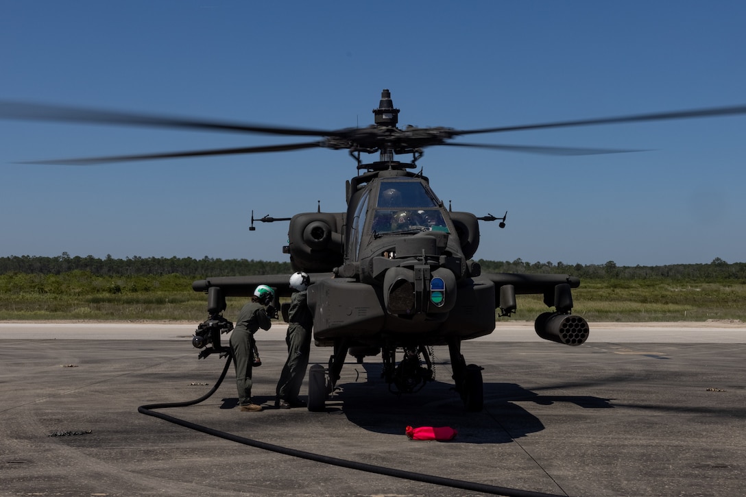 VMGR- 252 participated in exercise Emerald Warrior 4-23 to increase joint interoperability in a littoral environment. VMGR-252 is a subordinate unit of 2nd Marine Aircraft Wing, the aviation combat element of II Marine Expeditionary Force. (U.S. Marine Corps photo by Lance Cpl. Orlanys Diaz Figueroa)