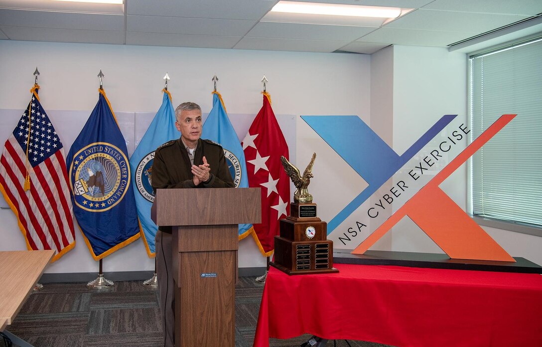 GEN Nakasone speaks to NCX 2023 participants