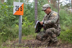 USAREUR-AF 2023 Best Squad Competition Land Navigation