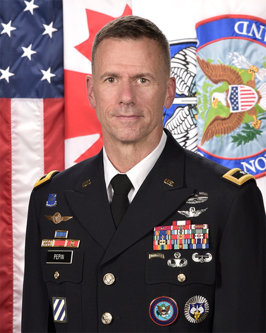 MAJOR GENERAL ALLAN "Al'' PEPIN, USA > North American Aerospace Defense