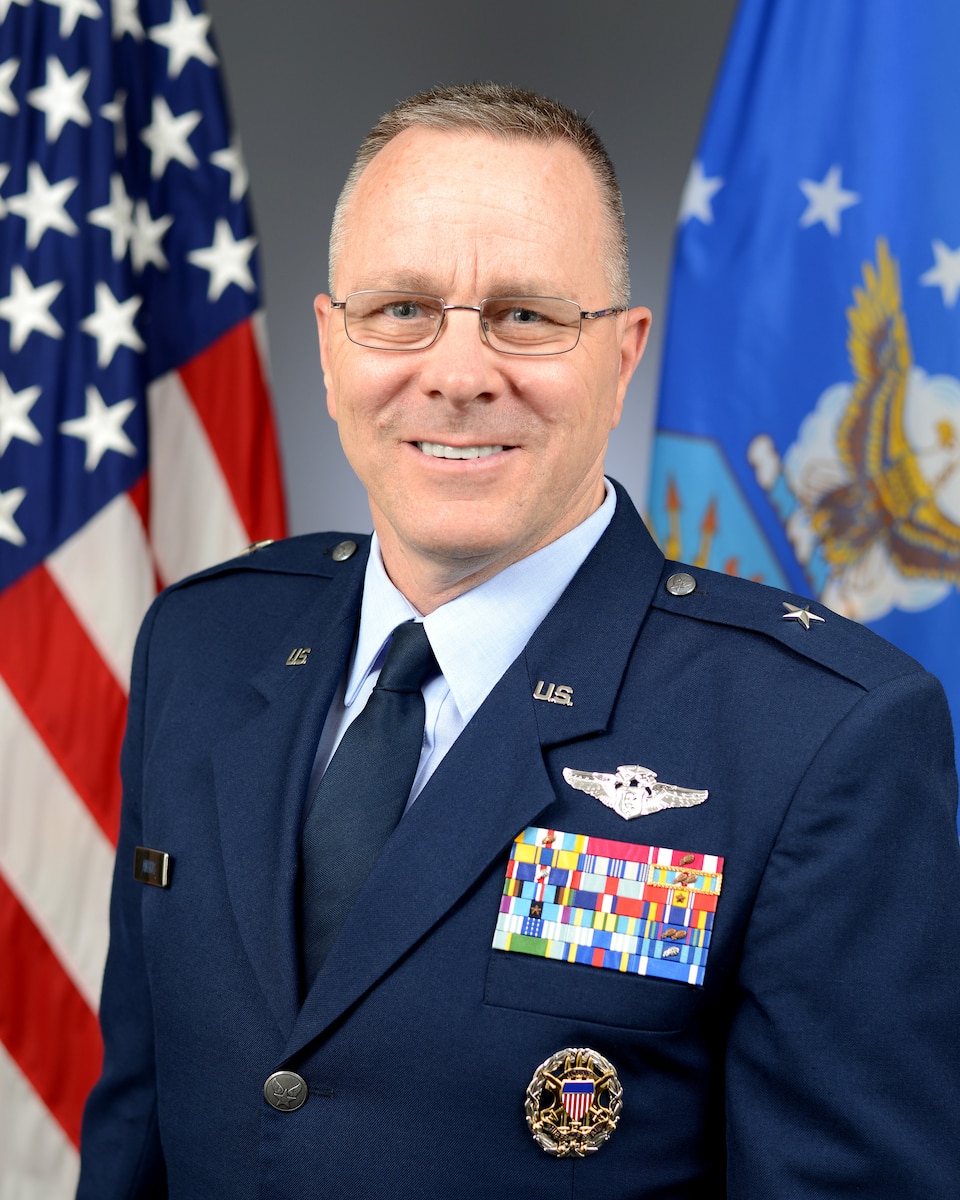 This is the official portrait of Brig. Gen. (Dr.) John R. Andrus.