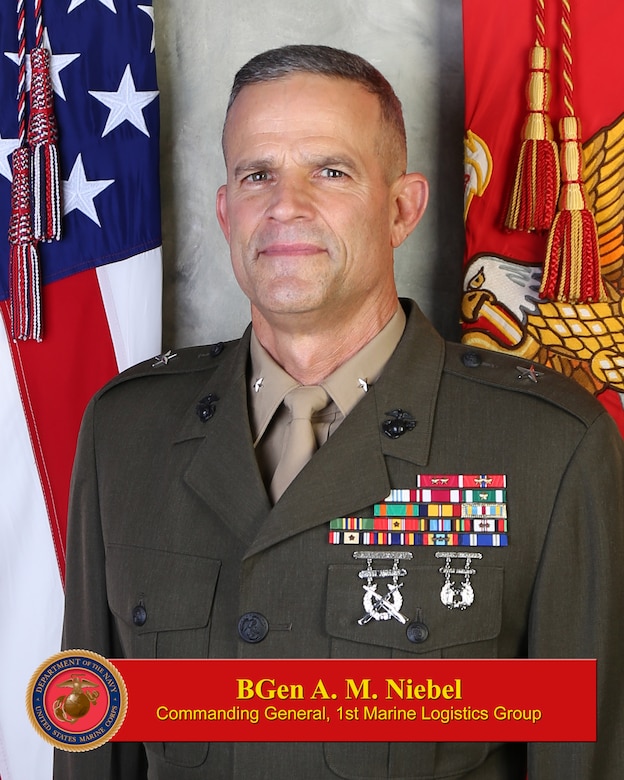 Brigadier General Andrew M. Niebel > 1st Marine Logistics Group > Leaders