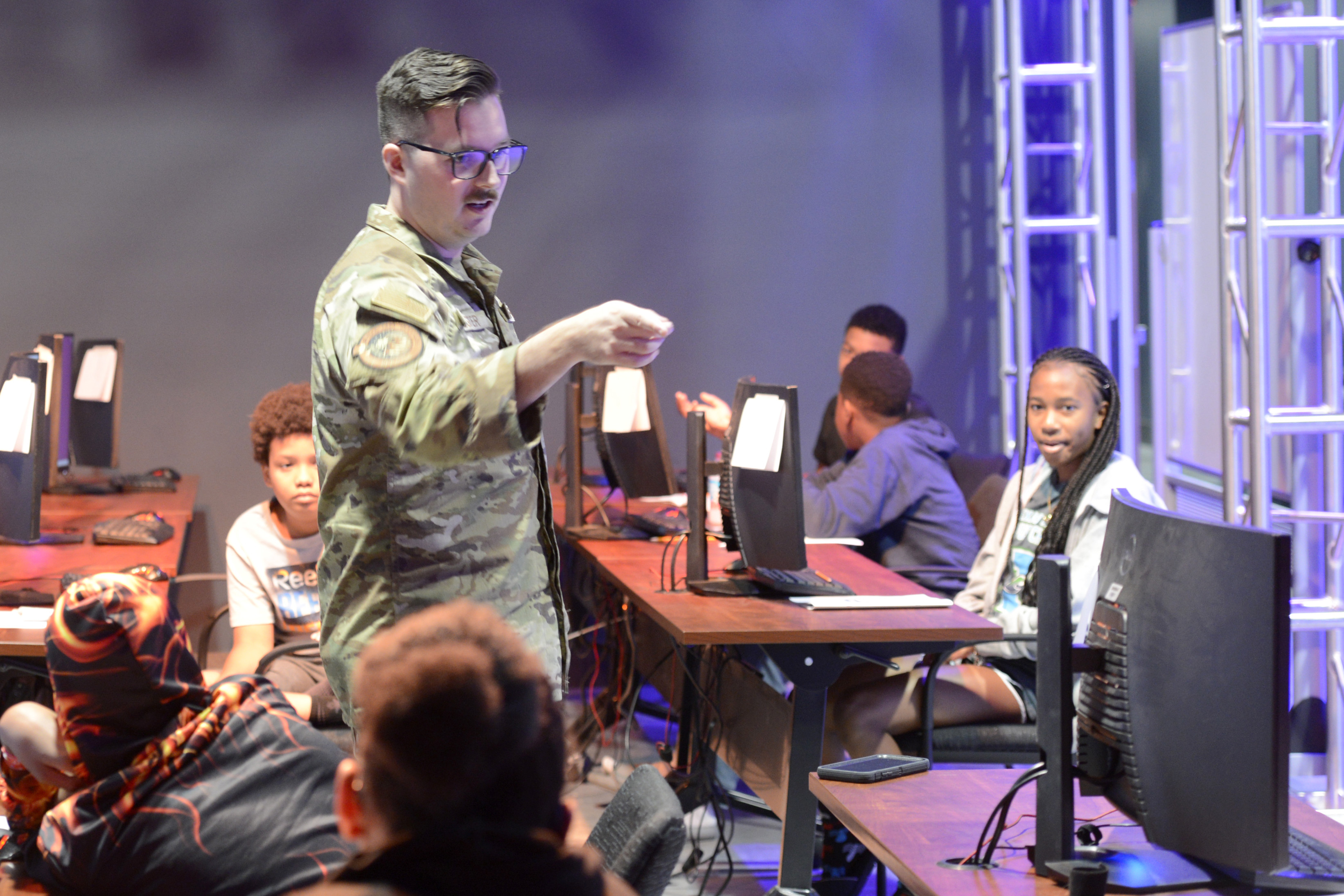 CYBER HYGIENE Sixteenth Air Force cyber warriors teach cyber security