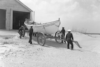 This desegregation article series is dedicated to the all-African American crews of the Coast Guard’s Pea Island Lifeboat Station located in North Carolina. (U.S. Coast Guard)