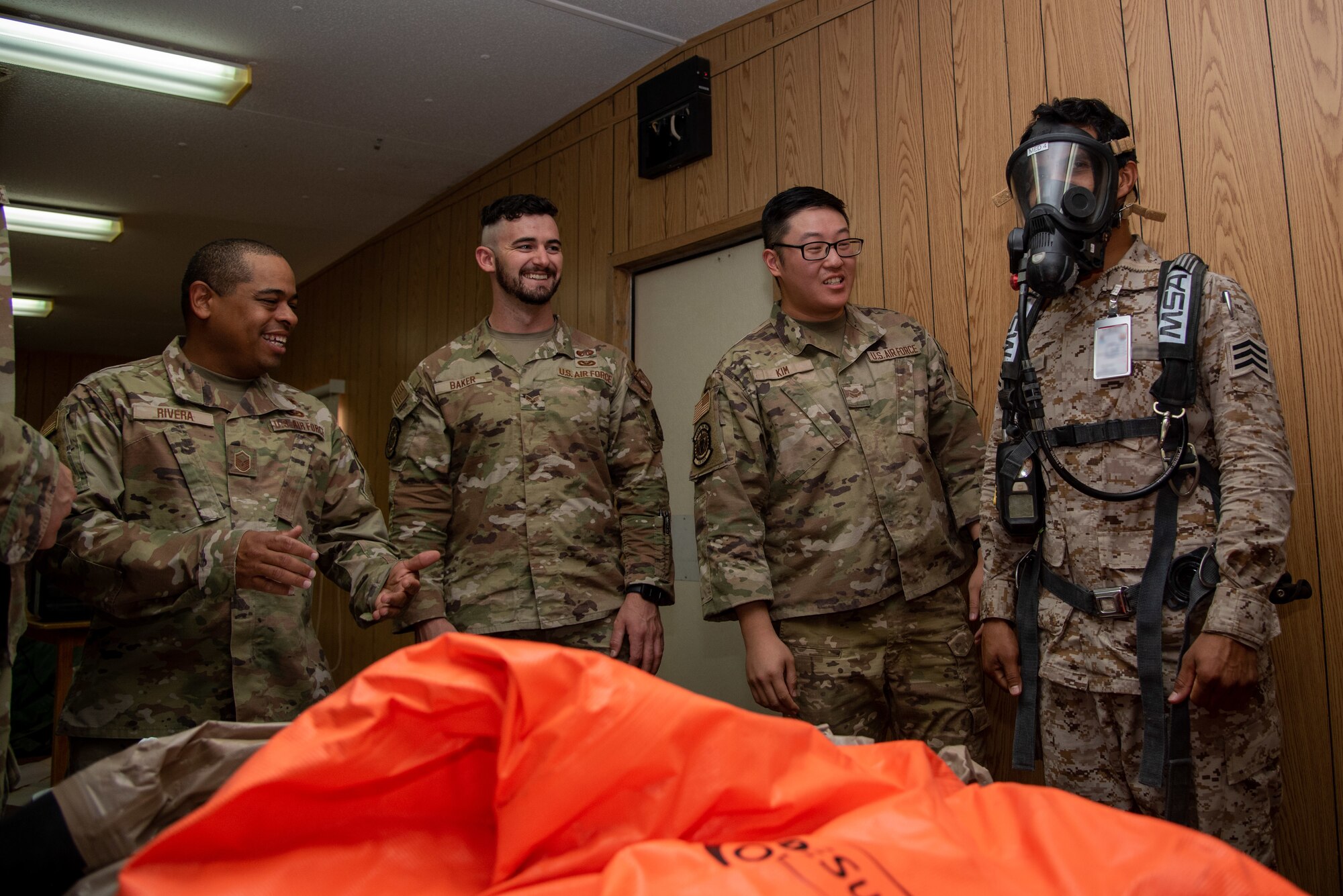 378th ECES showcases CBRNE equipment to Royal Saudi Air Force