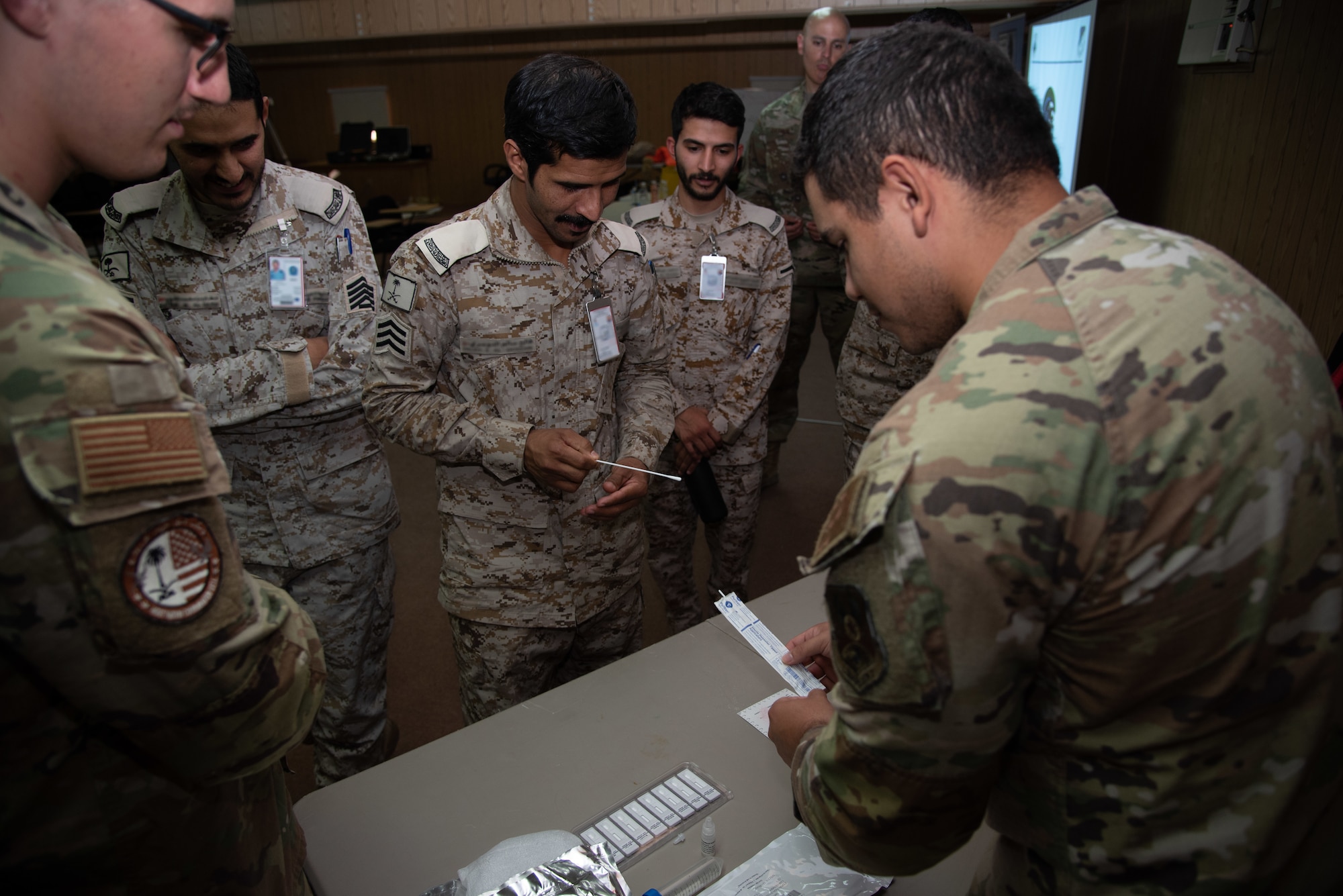378th ECES showcases CBRNE equipment to Royal Saudi Air Force