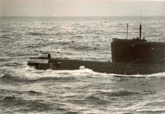 1972 CGC Boutwell Close Aboard a Soviet Submarine