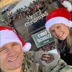 Photos of CMSgt Schultz and his wife