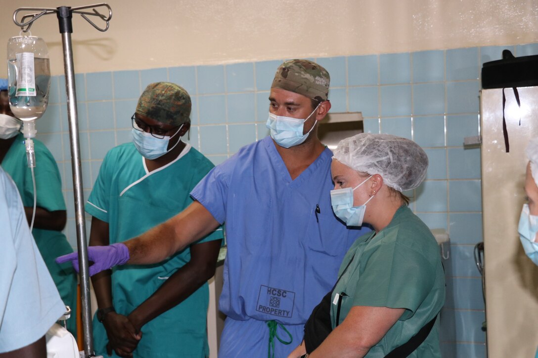 U.S. and Chad team up to treat patients in N’Djamena