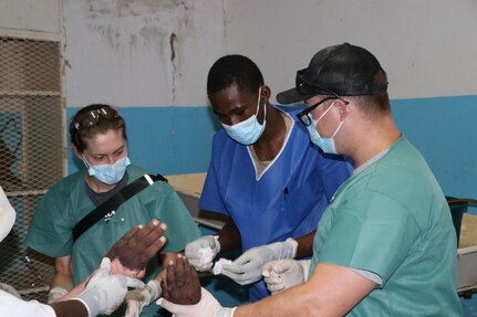 U.S. and Chad team up to treat patients in N’Djamena