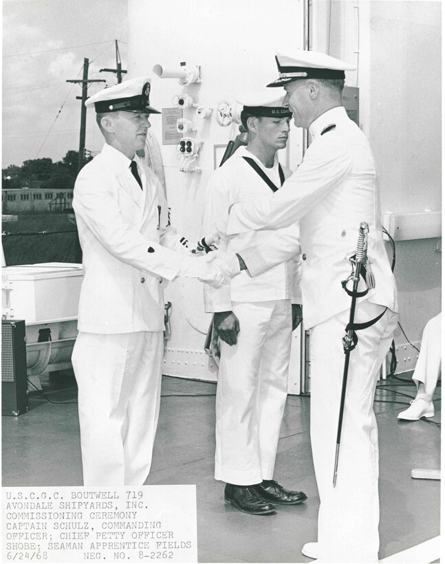 1968 - CGC Boutwell Commissioning Ceremony