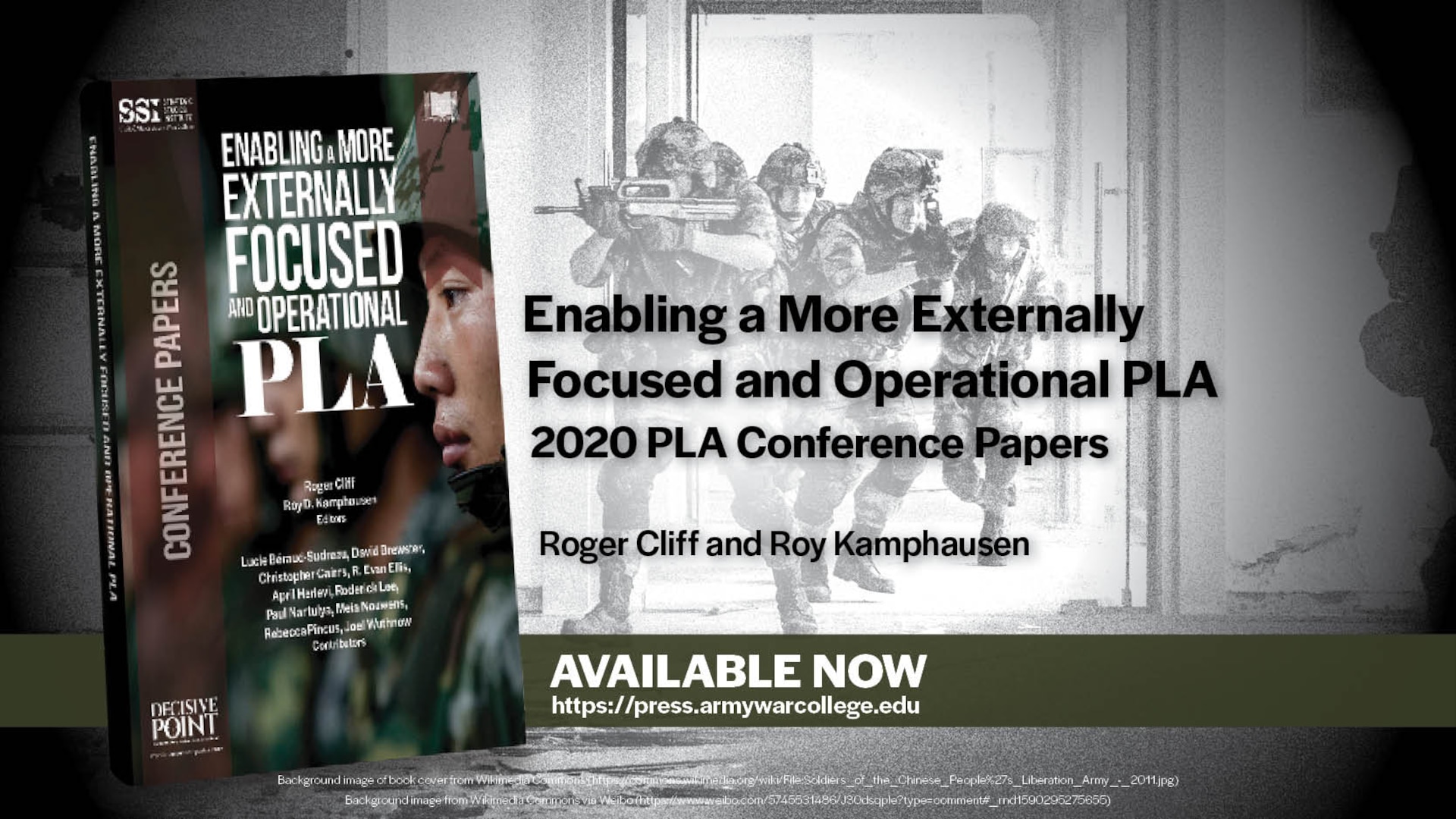 Enabling a More Externally Focused and Operational PLA – 2020 PLA Conference Papers
US Army War College Strategic Studies Institute, US Army War College Press
