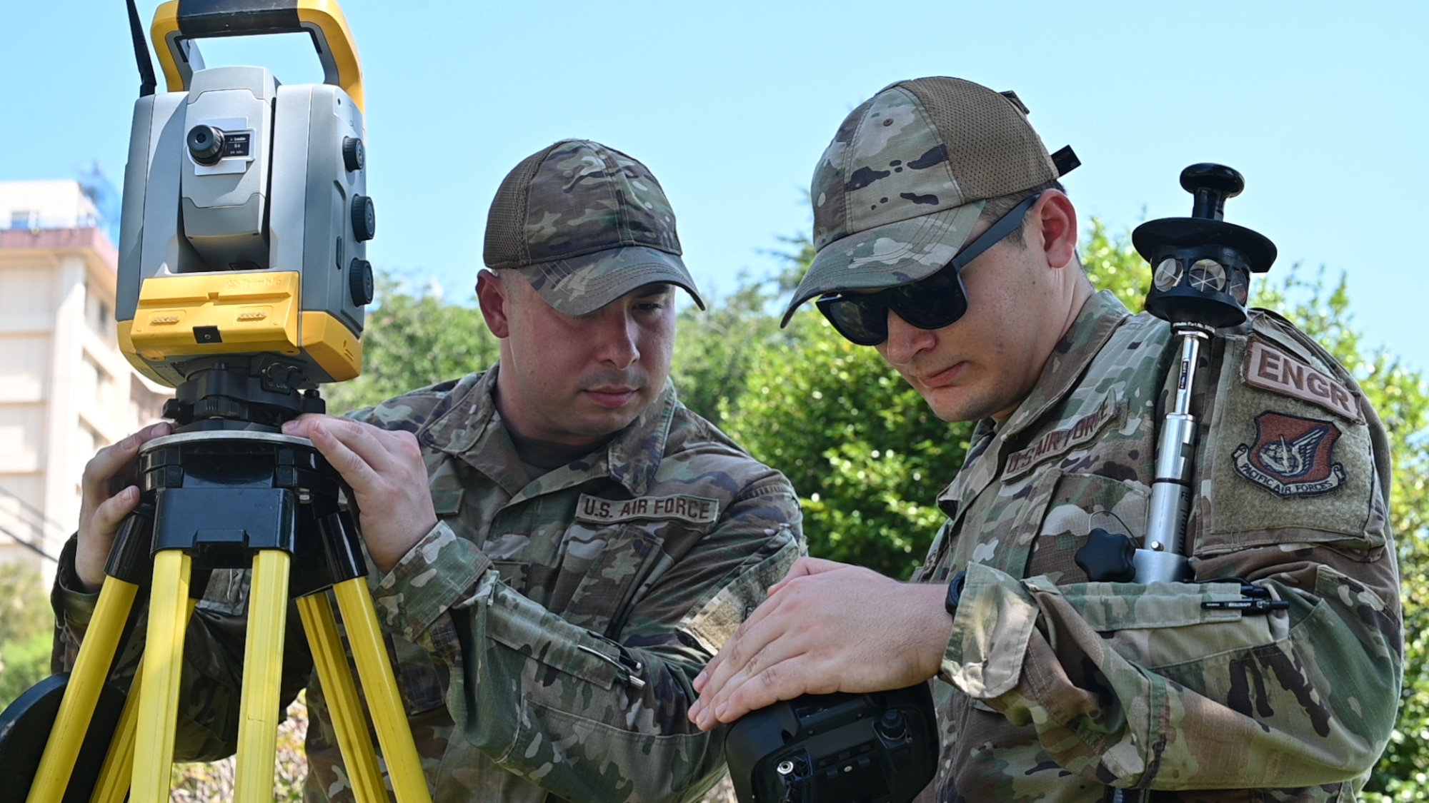 A group of Tennessee Air National Guardsmen from the 118th Civil Engineer Squadron (118th CES) work side-by-side during Deployment for Training (DFT) with active duty Airmen from the 374th Civil Engineer Squadron (374th CES) on Yokota Air Base, Honshu, Japan, June 30-July 13, 2023.

During this time, our engineers worked on various projects including combat infrastructure, HVAC, electrical, command control, water, fuel, systems and maintenance, and command control and operations management, successfully coordinating all activities needed to complete their 2-week mission.

The goal of Project DFT is to increase CES's readiness and agility for deployment, supporting the Air Force's multi-capable Airmen concept. (U.S. Air National Guard video by MSgt Jeremy Cornelius, MSgt Mark Thompson, and SrA Yonette Martin)