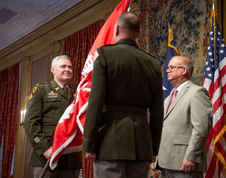 Passing the guidon